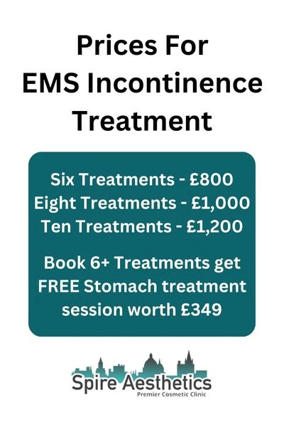 EMS Incontinence Treatment Prices Sandwich